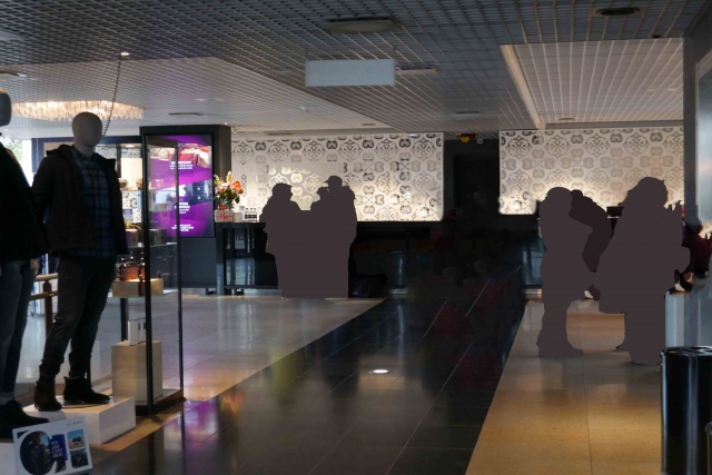 2020 Fashion Hotel Amsterdam Lobby Photoshopped Photo